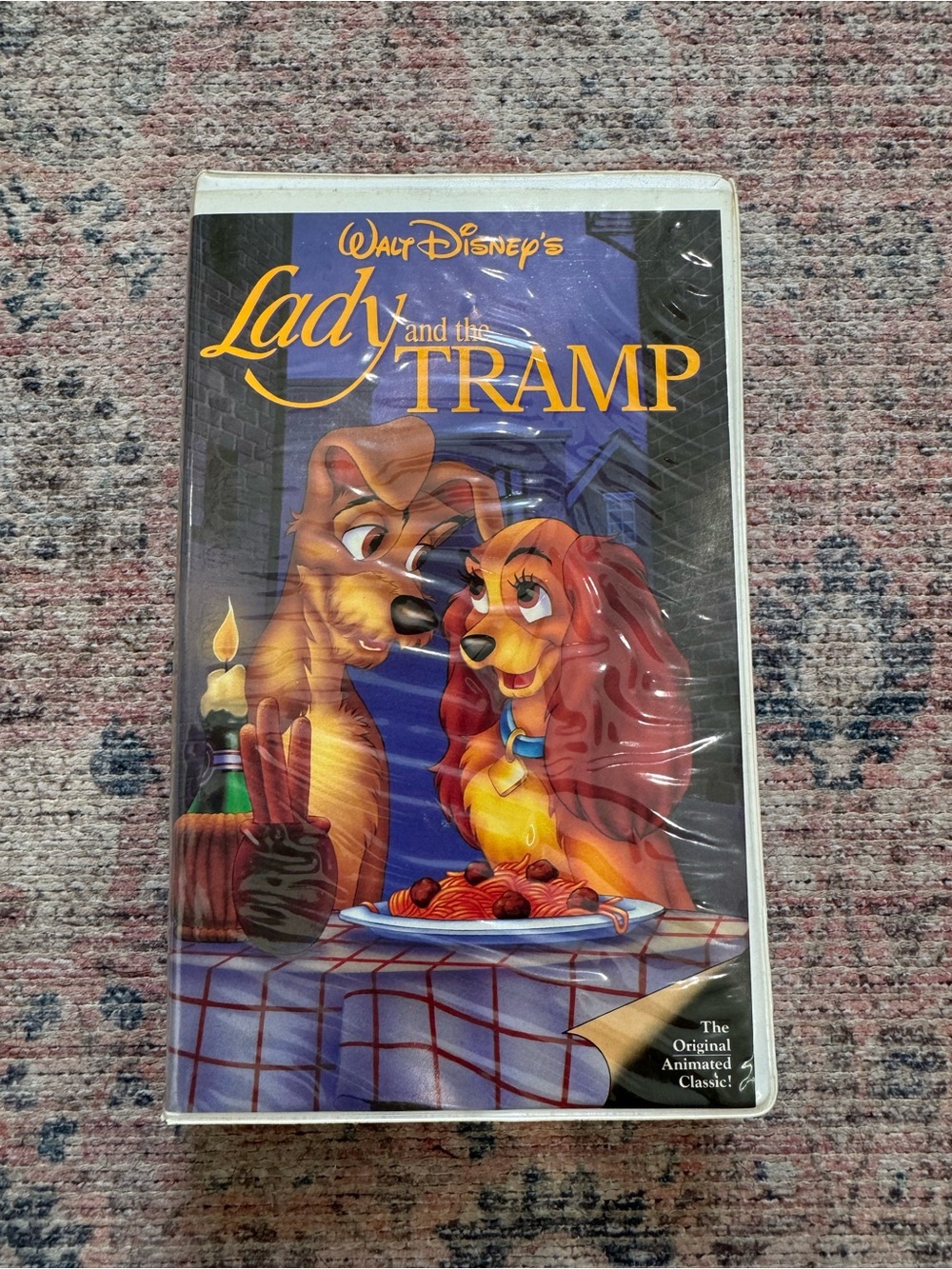 Disney Lady and the Tramp VHS Movie Black Diamond The Classics Collection